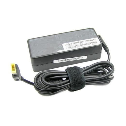 Lenovo 65W 3pin strömadapter &amp; inomhusväxelriktare Svart