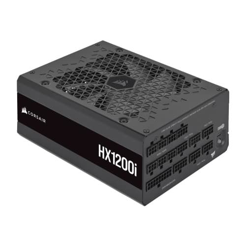 CORSAIR HXi Series HX1200i - nätaggregat - helt modulär, ultralågt ljud - 1200 Watt Svart