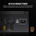 Miniatyrbillede 6 af 6: Strømforsyning - CORSAIR - CX650 - 80 PLUS Bronze ATX Power