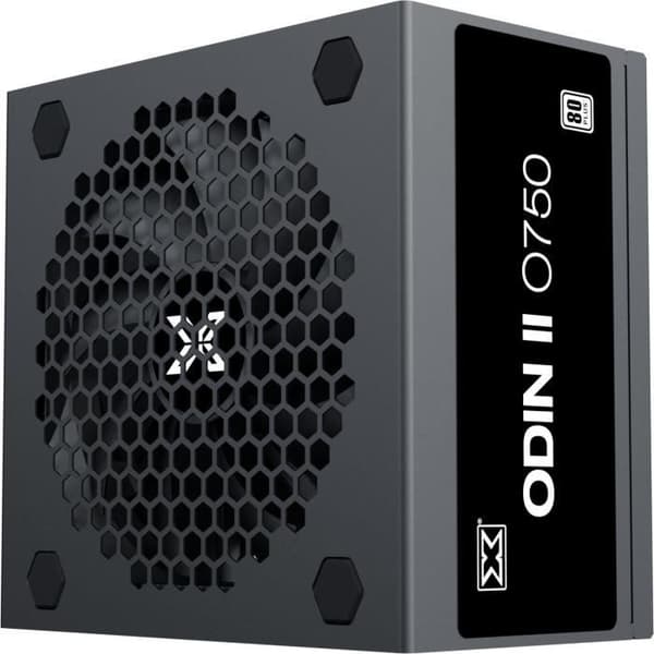 PC strømforsyning - XIGMATEK - Odin II O750 - 750W - 80Plus - Ikke-modulær - 120mm blæser - Sort