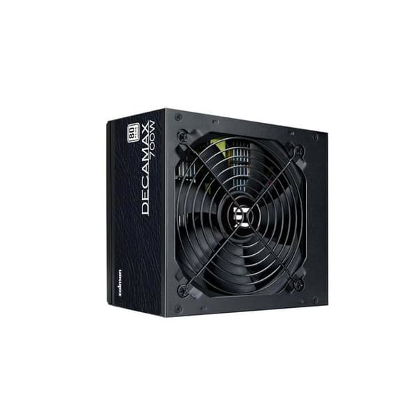 PC-strømforsyning - ZALMAN - DecaMax 700W - 80Plus - Ikke-modulær - 120 mm blæser - Sort