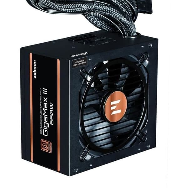 ZALMAN GigaMaxIII 850W v2 (80+Bronze) ATX3.0 - PC strømforsyning - 850W