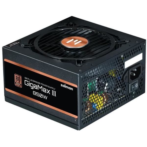 ZALMAN GigaMaxIII 850W v2 (80+Bronze) ATX3.0 - PC strømforsyning - 850W