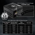 Miniatyrbillede 5 af 5: BITFENIX BFG GOLD 850W (80+ Guld) ATX 3.0 - PC strømforsyning - 850W