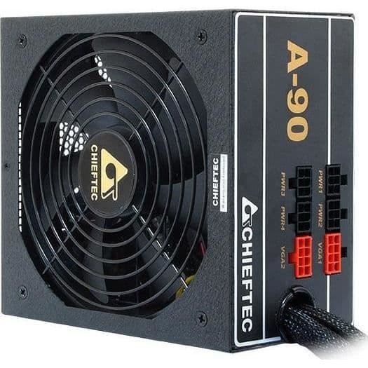 Chieftec A-90 Series GDP-550C 90 Plus Gold Strömförsörjning - 550 Watt