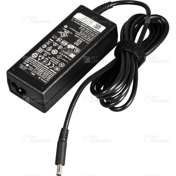 Strömadapter - DELL - 65W - 3 stift - för Inspiron 11 Svart