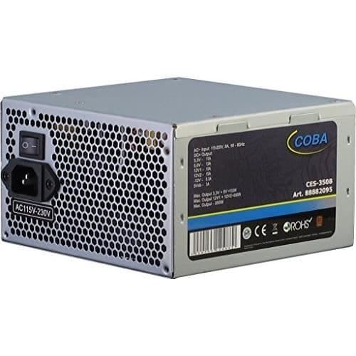 Strömförsörjningsenhet - INTERTECH - COBA 350B - 350 W - Uppfyller specifikationer - Funktioner okända