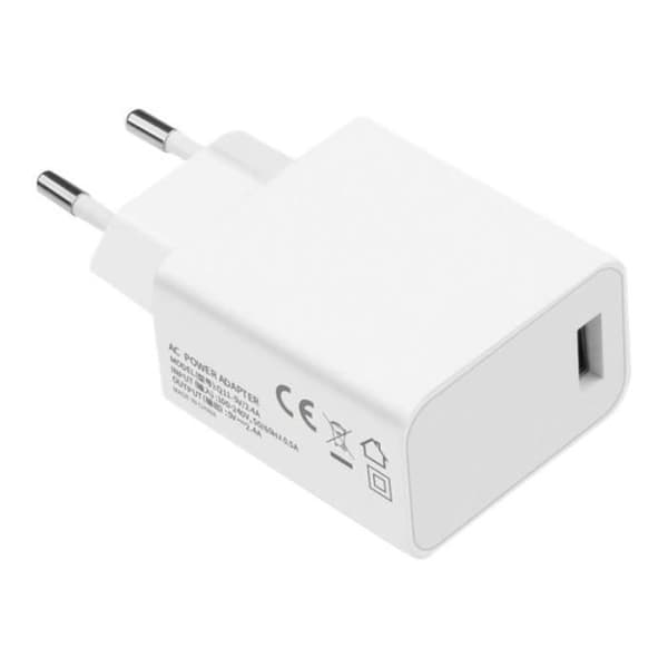 MicroBattery 12 Watt 4 A (USB) AC-adapter vit för Apple 12,9-tums iPad Pro; 9,7-tums iPad; 9,7-tums iPad Pro; iPad...