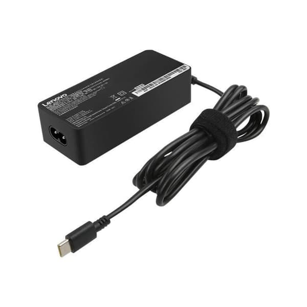 LENOVO PWR 65W PD3 Type-C Adapter UK Svart