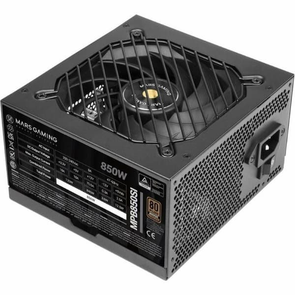 Strømforsyning Mars Gaming MPB850SI ATX 850 W 80 Plus Bronze
