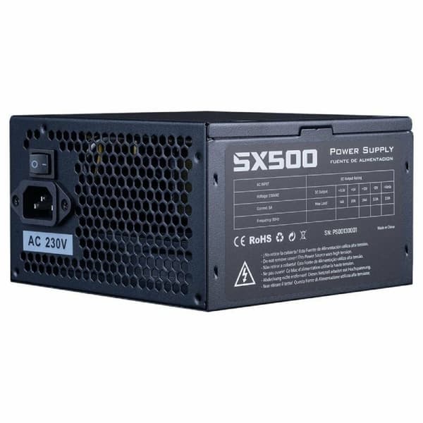 Strömtillförsel Hiditec PSU010027 ATX 500 W Svart