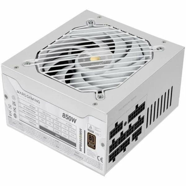 Strømforsyning Mars Gaming MPB850SIMW ATX 850 W 80 Plus Bronze