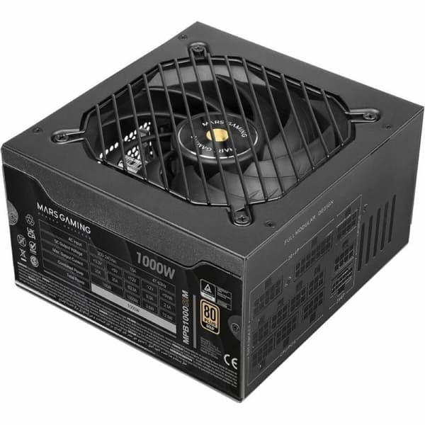 Strømforsyning Mars Gaming MPB1000SIM ATX 1000 W 80 Plus Gold