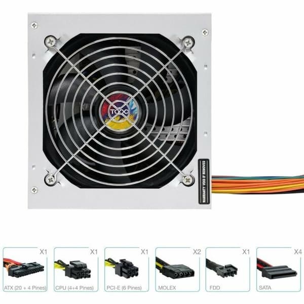 Strømforsyning TooQ TQAPOLO-550SP ATX 550 W