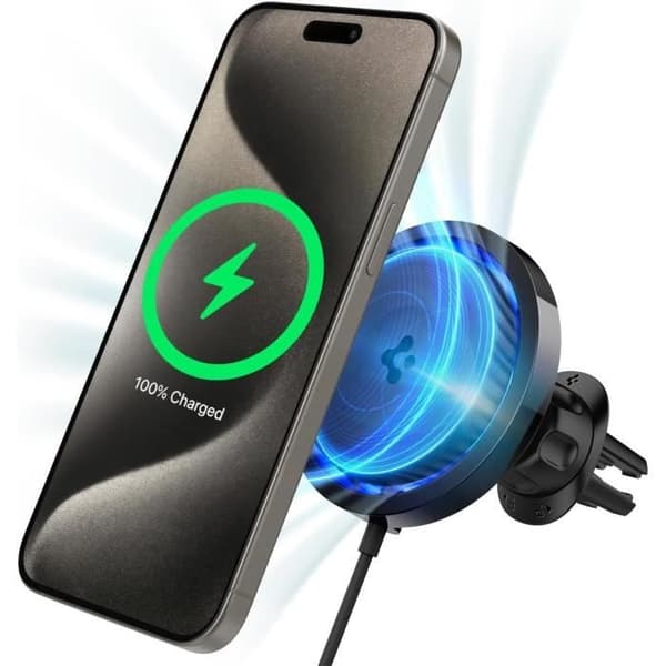 Bilcharmare - Spigen - OneTap Pro 3 - MagSafe - 65W - Cryomax-teknologi