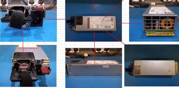 HP Enterprise 800W AC Fleksibelt stik, 866730-001