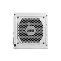 Miniatyrbillede 10 af 11: Strømforsyning MSI MAG A850GL PCIE5 WHITE 850 W 80 Plus Gold