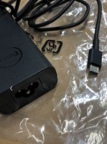 DELL 65W USB-C nätadapter, modell DB92-02861A, T3JDJ