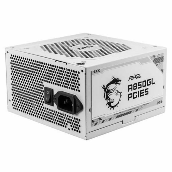 Strømforsyning MSI MAG A850GL PCIE5 WHITE 850 W 80 Plus Gold