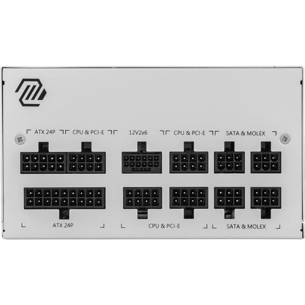 Strømforsyning MSI MAG A850GL PCIE5 WHITE 850 W 80 Plus Gold