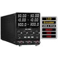 Pikkukuva 1 / 2: Laboratorio DC-virransyöttö, kaksoiskanavainen ulostulo, USB-A 5V 2A,Kaksinkertainen 30V 10A, AC 220V
