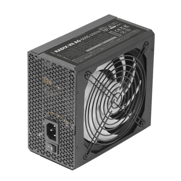 Nätaggregat ATX - Tacens - Radix VII AG 600S - 600W - 80Plus Silver - 10 års garanti