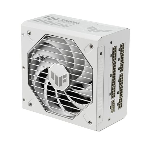Strömförsörjning - Asus - TUF Gaming 1000G White Edition - 1000W - ATX12V - Guld 80Plus Vit