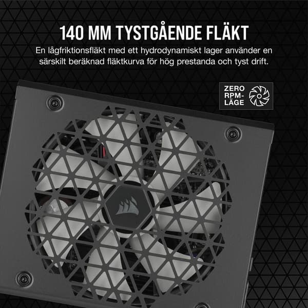 Virtalähde Corsair RM1000x SHIFT ATX 1000 W 80 Plus Gold