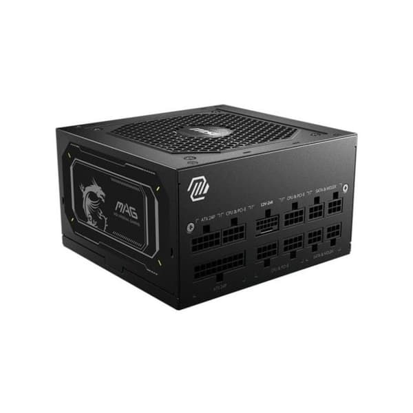 MSI MAG A850GL PCIE5 II ATX 3.1 850W 80 Plus Guld Modular