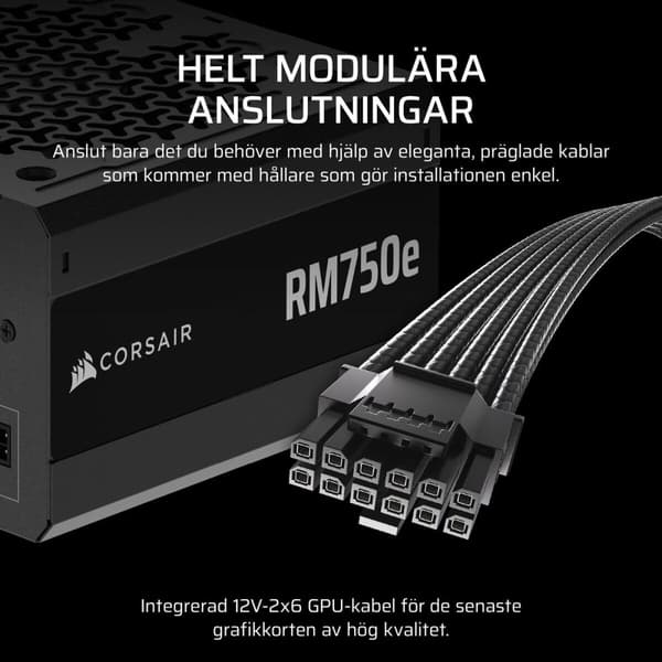 Strömtillförsel Corsair CP-9020295-EU ATX 750 W 80 Plus Gold
