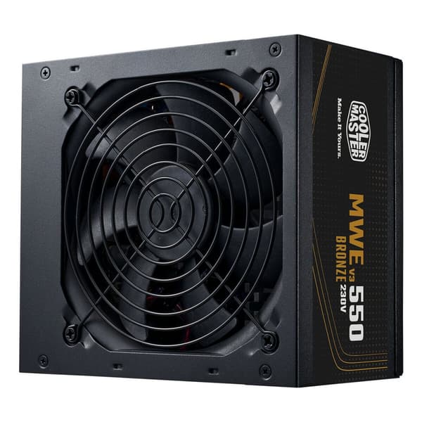 Virtalähde Cooler Master MPE-5501-ACABW-3BEU 550 W 110 W 80 Plus Bronze musta