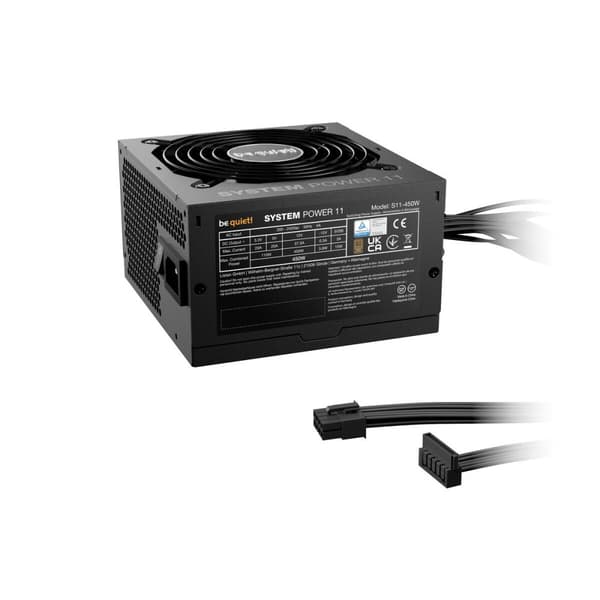Strømforsyning Be Quiet! BP009EU ATX 450 W 80 Plus Bronze RoHS CE WEEE CB
