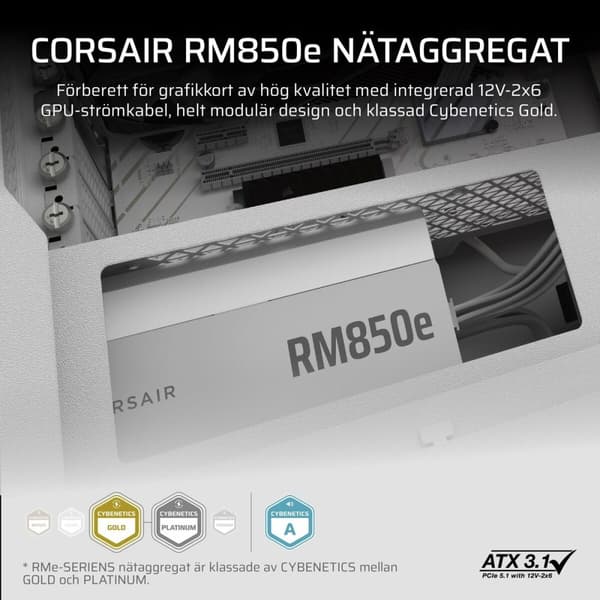 Virtalähde Corsair CP-9020293-EU ATX 850 W 80 Plus Gold