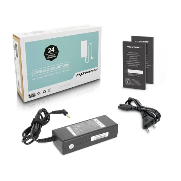 Strømforsyningsoplader 60W til LCD 12v 5a 5,5x2,5mm