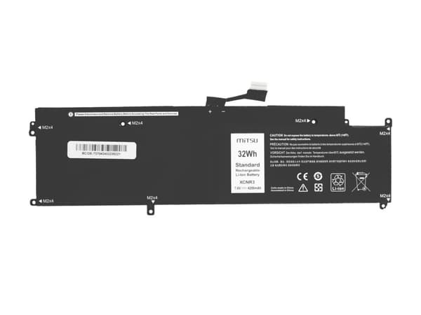 XCNR3 Batteri til Dell Latitude E7370 7370 - 7.6V