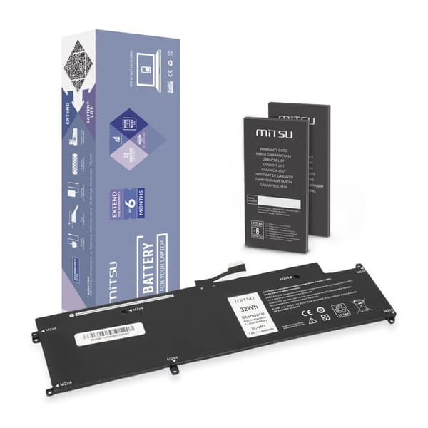 XCNR3 Batteri til Dell Latitude E7370 7370 - 7.6V