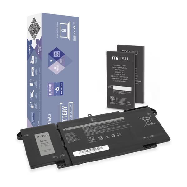 7FMXV Batteri til Dell Latitude 5320 7320 7420 7520