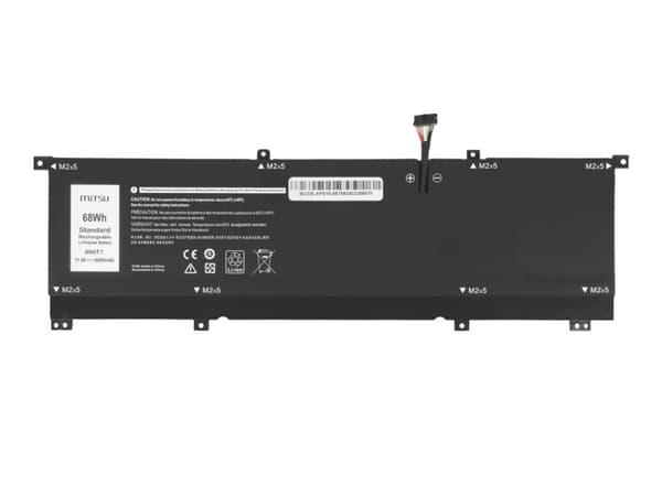 8N0T7 Dell Precision 5530 XPS 9575 batteri