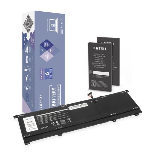 8N0T7 Dell Precision 5530 XPS 9575 batteri