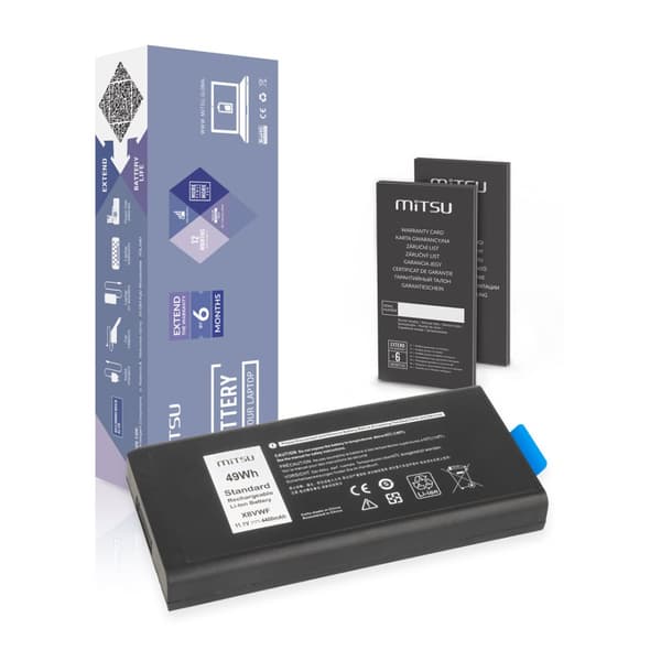 X8VWF Batteri til Dell Latitude 14 Rugged 5404 5414 7404 7414