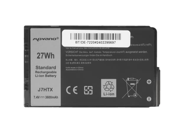J7HTX Dell Latitude Rugged 7202 7212 7220 Batteri