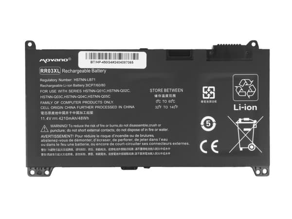 RR03XL Batteri til HP ProBook 430 440 450 470 G4 G5