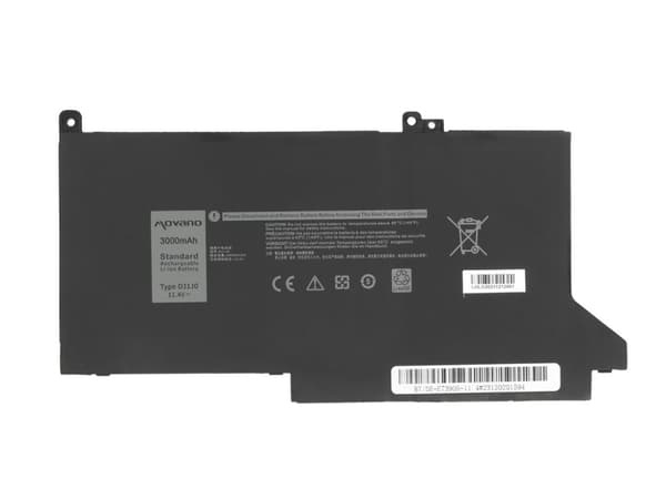 DJ1J0 C27RW Batteri til Dell Latitude 7280 7290 7380 7390 7480 7490 - 11.4V