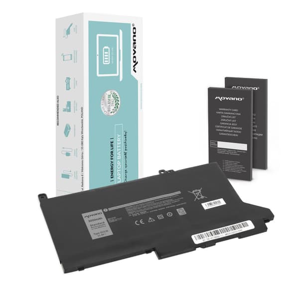 DJ1J0 C27RW Batteri til Dell Latitude 7280 7290 7380 7390 7480 7490 - 11.4V