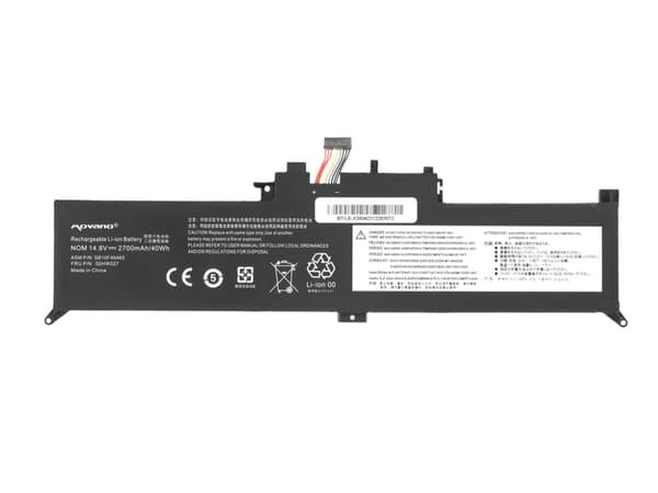 Akku 00HW027 01AV434 Lenovo ThinkPad Yoga 260 370 X380 -kannettavaan