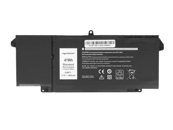 9JM71 Batteri til Dell Latitude 5320 7320 7420 7520 - 11.4V