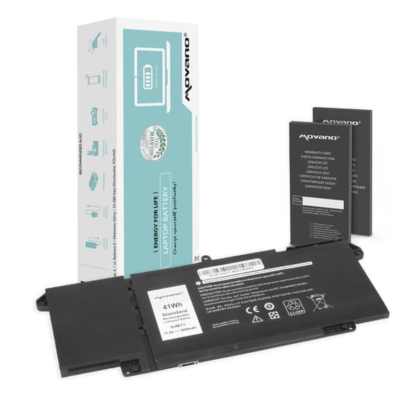 9JM71 Batteri til Dell Latitude 5320 7320 7420 7520 - 11.4V