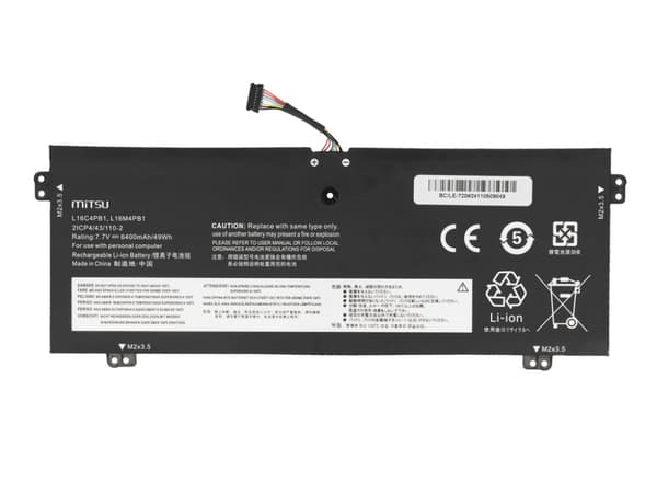 Batteri L16L4PB1 L16C4PB1 L16M4PB1 til Lenovo YOGA 720-13IKB 730-13IKB