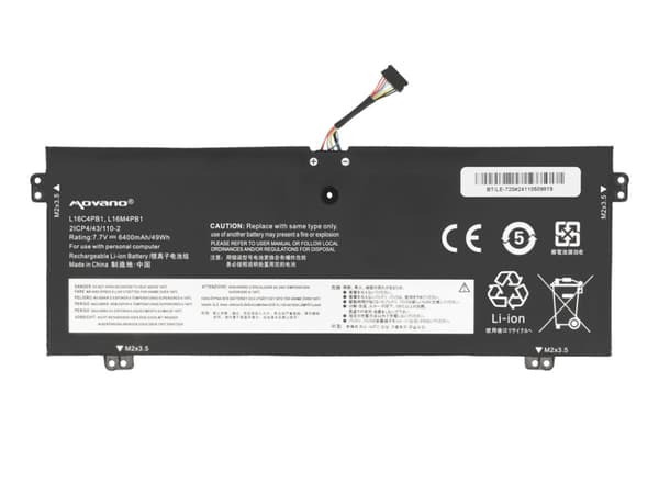 Akku Lenovo YOGA 720-13IKB 730-13IKB L16L4PB1 L16C4PB1 L16M4PB1 -kannettavaan