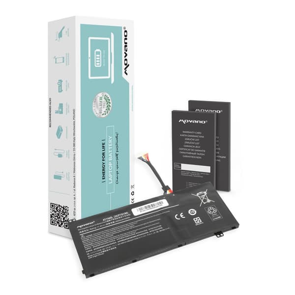 AC14A8L AC15B7L Batteri til Acer VN7 Nitro V15 V17